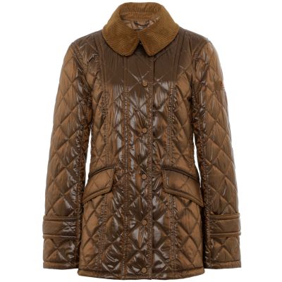 Shiny Padded Quilted Jacket