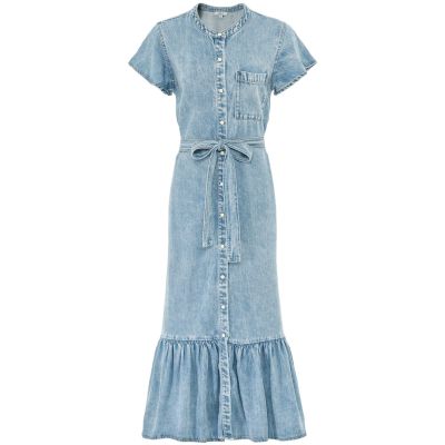 Kahlo Denim Shirt Dress