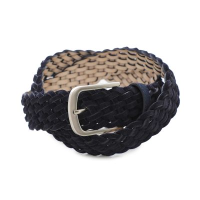 Woven Suede Belt