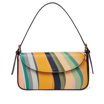 Swirl Baguette Shoulder Bag