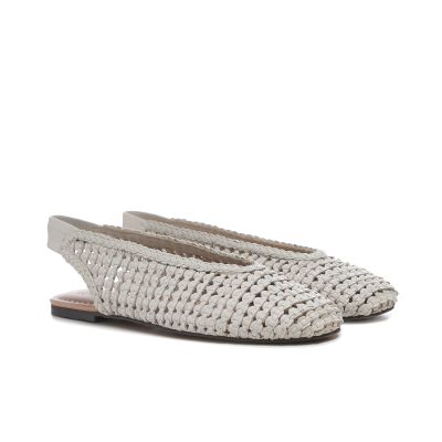 Woven Slingback Flats