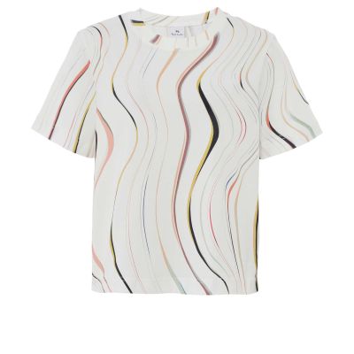 Swirl Print Tee