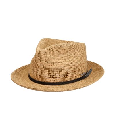 Raffia Crochet Fedora
