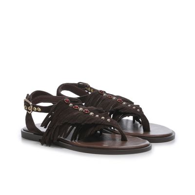 Fringe Sandals