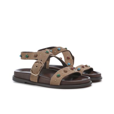 Studded Strap Sandals