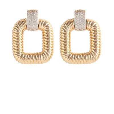 Gold Knocker Earrings