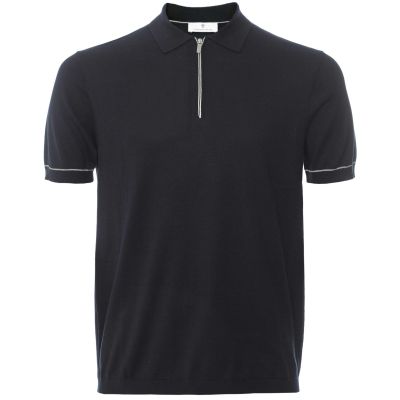 Half Zipper Polo Shirt