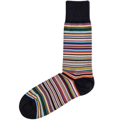 Signature Stripe Socks
