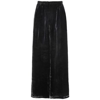 Velvet Wide Leg Trousers