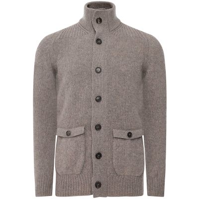 Lambswool Jesmond Cardigan