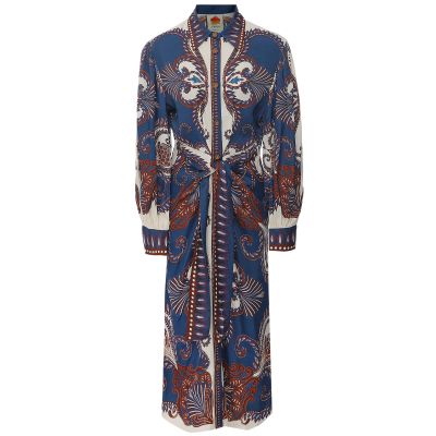 Arabesque Scarf Midi Dress