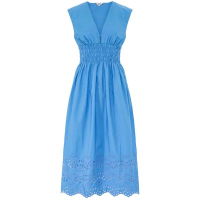 Roxanne Broderie Midi Dress