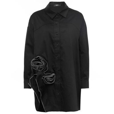 Ruffle Rose Shirt