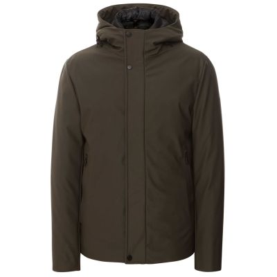 Water-Repellent Hooded Jacket