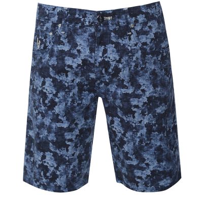 Camo Denim Poppi Shorts
