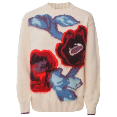 Floral Crew Neck Jumper