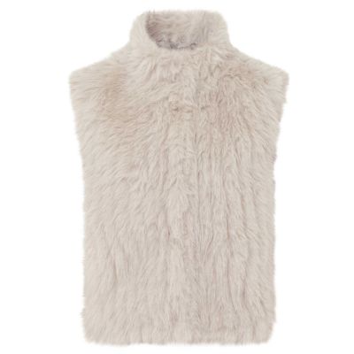 Dava Faux Fur Gilet