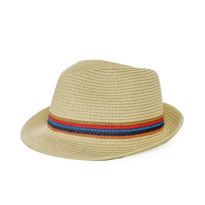 Art Stripe Trilby Hat