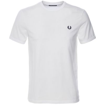 Crew Neck Ringer T Shirt