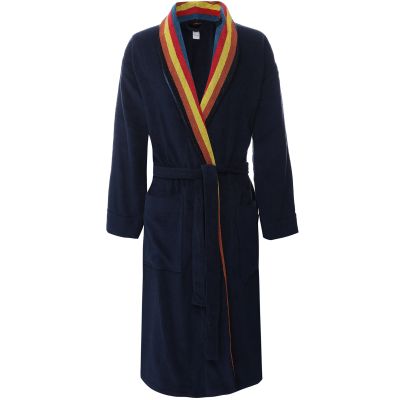 Artist Stripe Trim Dressing Gown