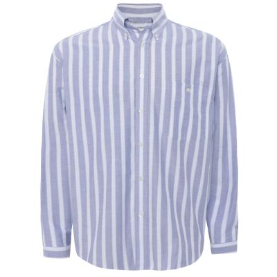 Striped Baggy Oxford Shirt