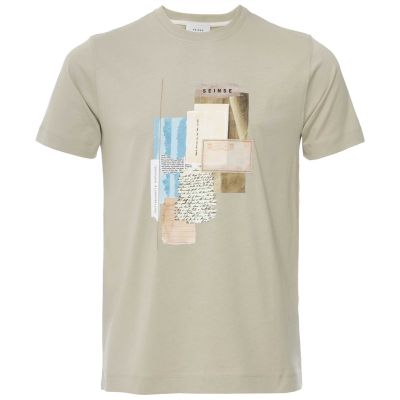 Crew Neck Print T-Shirt