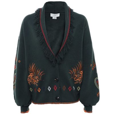 Fringed Safari Cardigan
