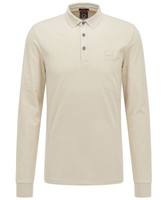Slim Fit Long Sleeve Passerby Polo Shirt