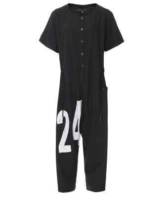 Oversized Printed Jumpsuit