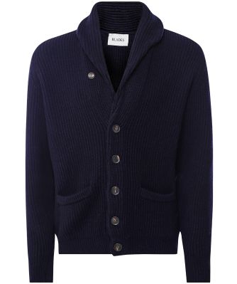 Lambswool Jameson Shawl Cardigan