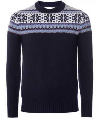 Lambswool Fair Isle Jake Sweater