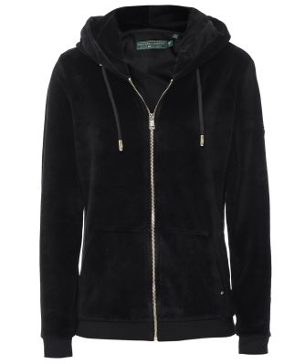 Holland Cooper Women's Velour Zip Hoodie
