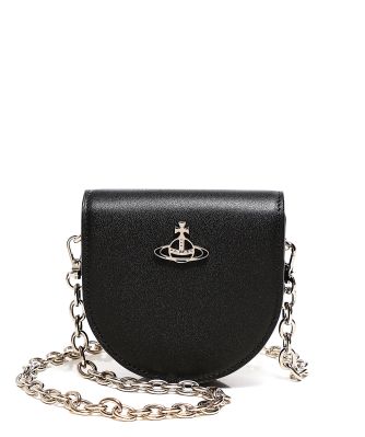 Smooth Leather Nano Saddle Crossbody Bag