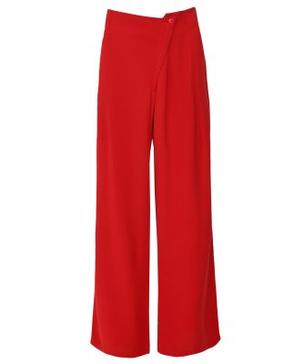 Wide Leg Wrap Pants