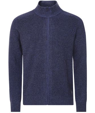 Merino Zip Cardigan