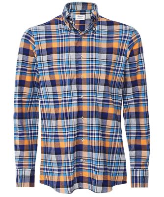 Stenstroms Men's Fitted Body Check Flannel Shirt