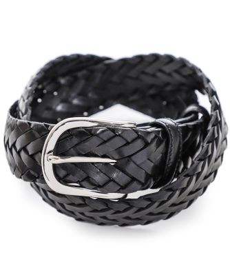 Leather Handwoven Belt