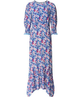 Saffron Floral Midi Dress
