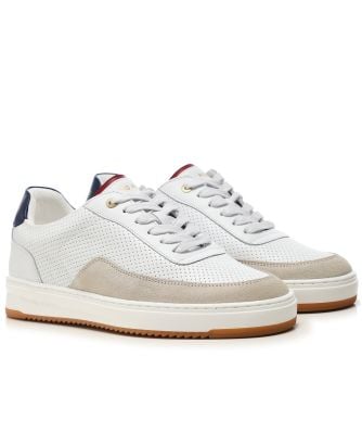 Filling Pieces Men's Nappa and Suede Mondo Squash Trainers
