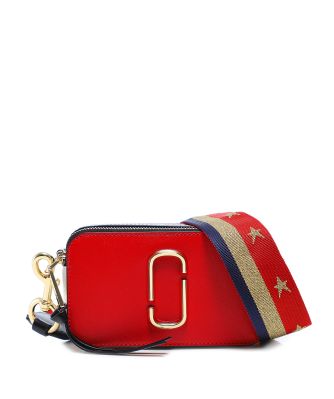 Americana Snapshot Leather Cross Body Bag