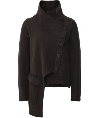 Asymmetric Fleece Jacket