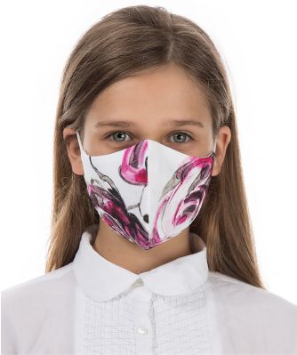 Grizas Children's Pack of 3 Printed Linen Protective Face Masks