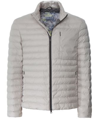 Geox Mens Water-Repellent Quilted Dennie Jacket