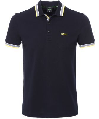 BOSS Men's Organic Cotton Paddy Polo Shirt