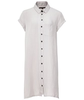 Oversized Linen Blend Shirt