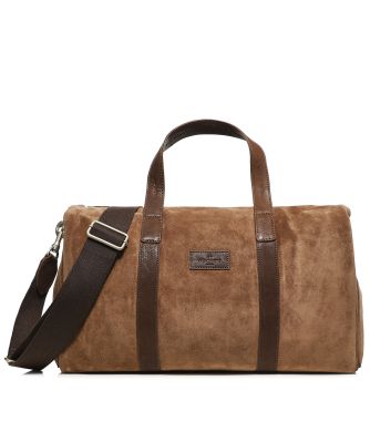 Suede Weekend Bag