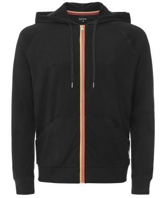 Striped Trim Hoodie