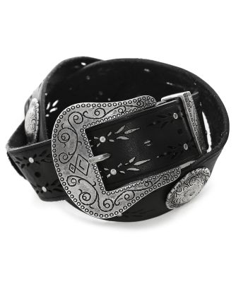 Circle Leather Belt