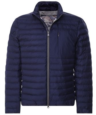 Geox Mens Water-Repellent Quilted Dennie Jacket