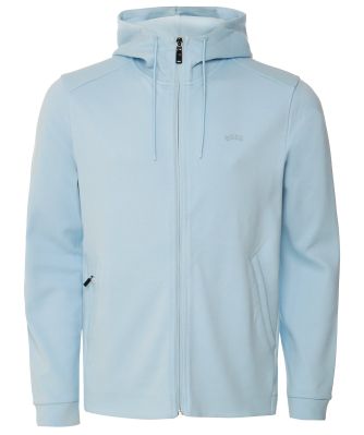 BOSS Men's Saggy Curved Hooded Sweatshirt